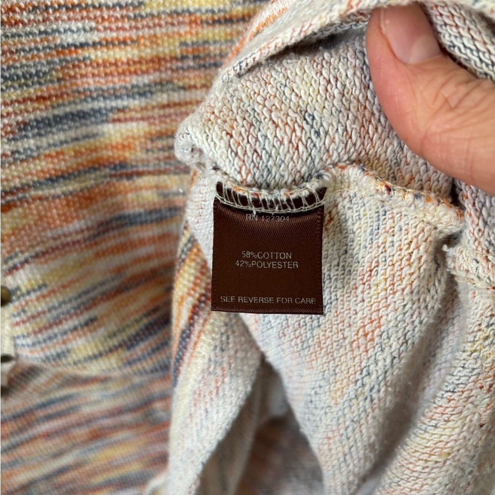 Multiples Multicolor Lightweight Cowl Neck 3/4 Sl… - image 4